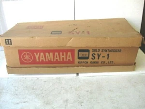 Rare Vintage Original Yamaha SY-1 Analog Solo Synthesizer Shipping Box  Storage  - Picture 1 of 5