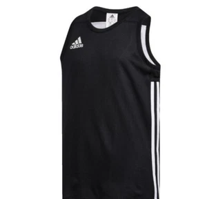 Adidas Reversible Mens Practice Jerseys- Black/White (Various Sizes) - Picture 1 of 6