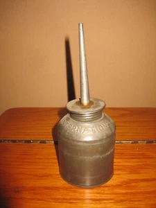 Vintage International Harvester Co Embossed Oil Can - Picture 1 of 7