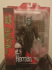 THE MUNSTERS Diamond Select "Herman" Collectible Action Figure (2012) RARE - Picture 1 of 9