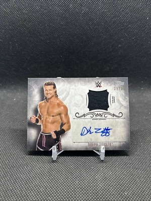 2016 Topps WWE Undisputed Dolph Ziggler Silver Auto Relic /50 #UAR-DZ - Image 1 of 3