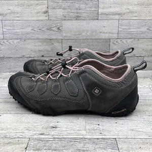 Columbia Hiking Shoes Women Size 10 Pink Tenacity Suede Low Top Lace Up - Picture 1 of 8