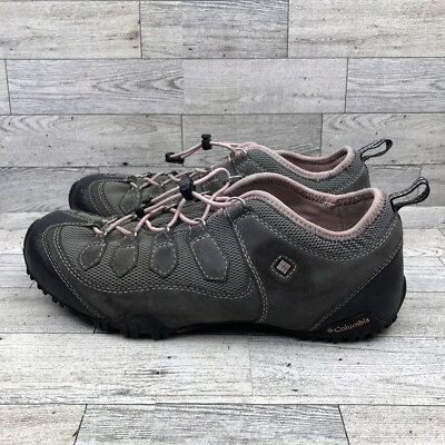 Columbia Hiking Shoes Women Size 10 Pink Tenacity Suede Low Top Lace Up - Image 1 of 4