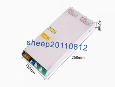 New 1000W 36VDC 27.7A Ultra-thin 1U Size PFC Function Switch Mode Power Supply - Image 1 of 2