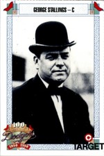 1990 TARGET DODGERS- #761 GEORGE STALLINGS BROOKLYN DODGERS