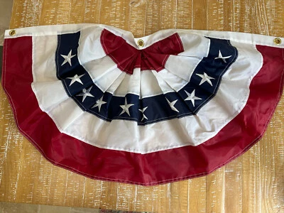 USA Red. White, Blue & Star Bunting  - Image 1 of 4
