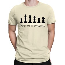 Chess Player Mens T-Shirt | Screen Printed