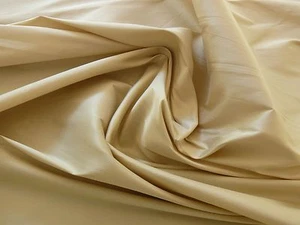 BTY Scalamandre Adelaide Silk Taupe Beige Taffeta Pearly Light Weight MSRP$180/y - Picture 1 of 5