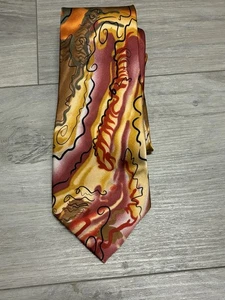 Vintage Jerry Garcia Ente Wurm Alarm Coll. Fifty-Four Herrenkrawatte aus 100 % Seide gebraucht, in einwandfreiem Zustand - Bild 1 von 7
