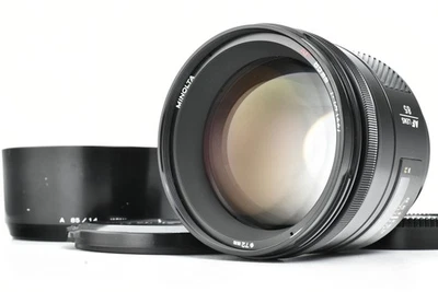 [No extra costs!] Minolta AF 85mm f1.4 Prime Lens for Sony Minolta JAPAN /N Mint - Image 1 of 4