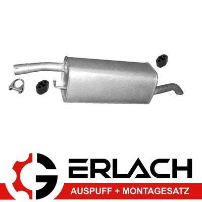 Silencieux d'échappement pour Ford Fusion 1.25 1.4 2829 - Photo 1/2