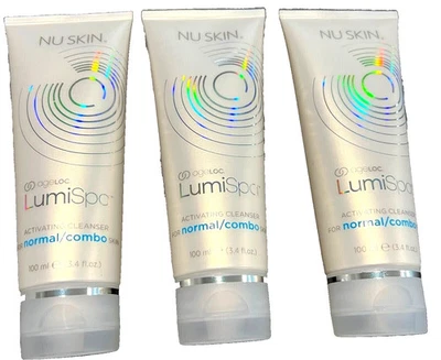 3 PACK Nu Skin Nuskin AgeLoc LumiSpa activating cleanser 100ml - Bild 1 von 4