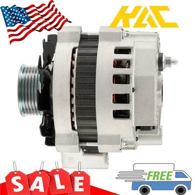 105 Amp Alternator For 1994-1995 Chevrolet K1500 5.7L V8 C1500 5.7L V8 4.3L V6 - Image 1 of 4