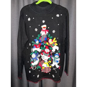 Suéter Vintage Feo Navidad Navidad Talla Grande  - Imagen 1 de 3