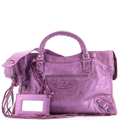 Bolso Balenciaga City Clásico Tachuelas Cuero Mediano Foto 1 de 4