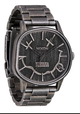 Nixon Nirvana Sentry Wobble - All Antique Silver - Limited To 250 🔥In Hand! - Image 1 of 4