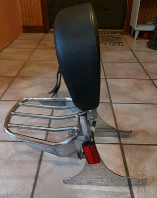 Harley-Davidson 2013 Softail Heritage Backrest Sissy Bar Luggage Rack  - Image 1 of 4
