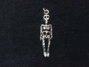 TOTALLY BONES PIRATE JEWELRY 2 SKELETON 3D PEWTER CHARMS ALL NEW. - Picture 1 of 1