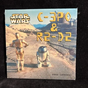 STAR WARS C-3PO & R2-D2 1999-2000 Calendar SEALED NIP - Picture 1 of 2