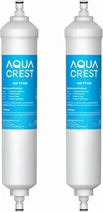 Filtro de agua en línea AQUA CREST GXRTQR, reemplazo para GE® GXRTQR, GXRTQ (PAQUETE DE 2 - Imagen 1 de 8