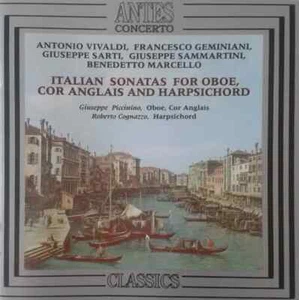 CD Vivaldi / Geminiani / Sarti / Sammartini a.o. Italian Sonatas For Oboe, Cor - Bild 1 von 1