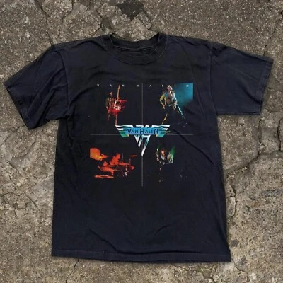Camiseta Van Halen Album Rock Band Unisex Negra Talla S-5XL Foto 1 de 4