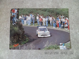 CARTE POSTALE PROMO PEUGEOT 205 TURBO 16 TOUR DE CORSE K58 - Picture 1 of 1