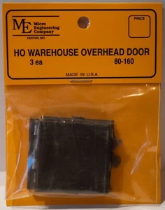 Micro Engineering Company HO #80-160 Doors -- Warehouse Overhead-Style pkg(3) - Picture 1 of 1