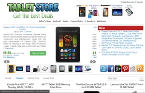 Amazon Affiliate Tablet Store Website Free Installation + Hosting - Picture 1 of 1
