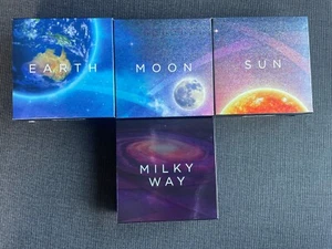 Australian Proof Coin Set $5 Earth & Beyond Earth , Moon , Sun & Milky Way - Picture 1 of 24