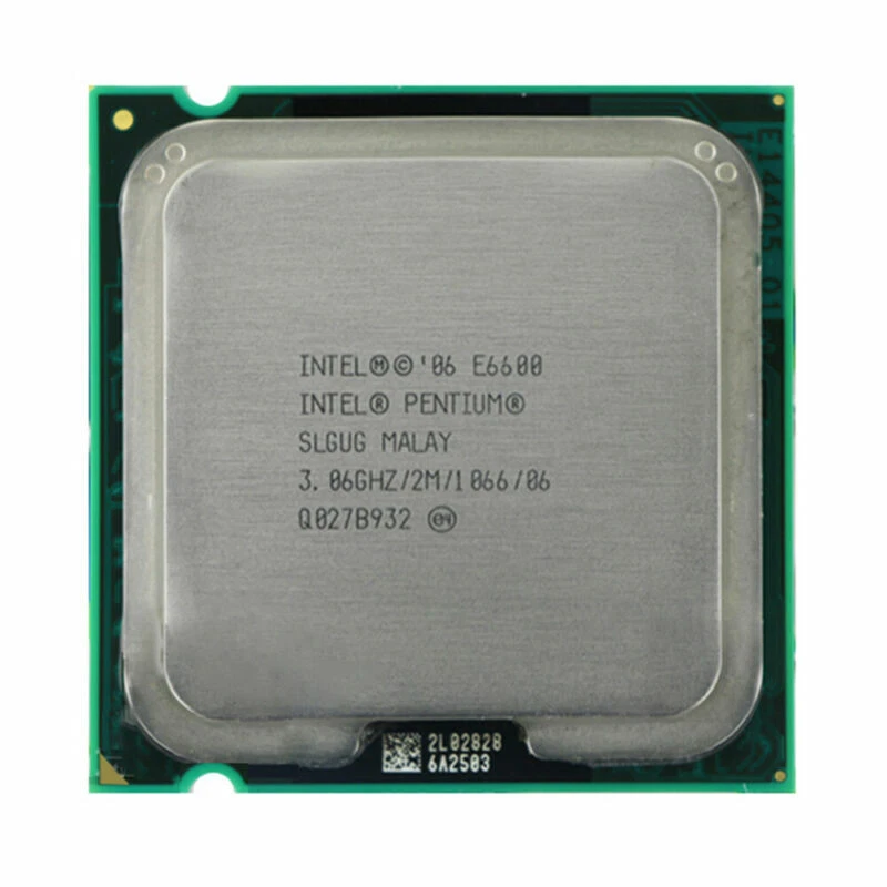 Intel Pentium Dual-Core E6600 CPU SLGUG CPU 3.06GHz 2M LGA 775 Processor - Image 1 of 1