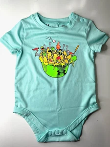 Under Armour Infantil Una Pieza Talla 3/6 Meses Snap Nacho Queso Béisbol Calor G - Imagen 1 de 9
