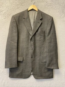 Monsieur Givenchy Blazer Jacket Sports coat Gold Wool 3 Button Mens 40R /106-53 - Picture 1 of 14