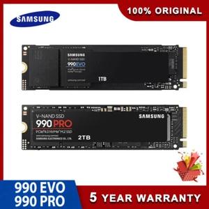Samsung 990PRO SSD NVME M2 PCIe 4.0 1TB 2 TB 4 TB internes Solid-State-Laufwerk Festplatte - Bild 1 von 8