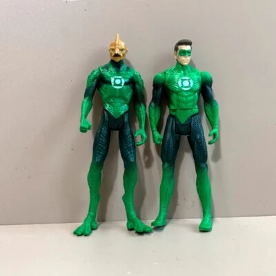 2pcs 3.75'' DC Universe Green Lantern Tomar Re & Ryan Reynolds Action Figures  - Image 1 of 4