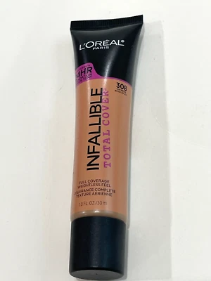 Loreal Paris 24 hr Infallible Total Cover Foundation 308 Sun Beige New Unsealed - Image 1 of 2