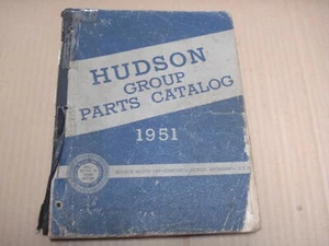 1951 Hudson Chassis and Body Parts Catalogue - Picture 1 of 8