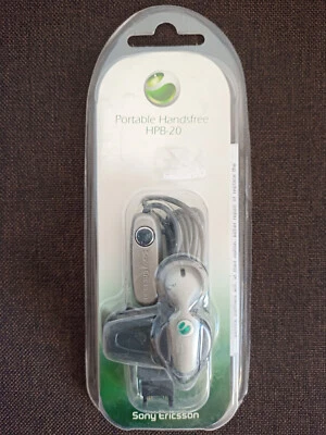 Original Sony Ericsson HPB-20 Handsfree Headphones for RTA Series Sealed Blister - Image 1 of 2