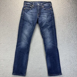 Levis 511 Slim Fit Mens 30x32 (30x31.5) Blue Dark Stretch Jeans Western Rancher - Picture 1 of 18