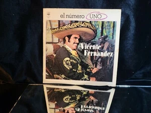 VICENTE FERNANDEZ - EL NUMERO UNO- 1981 MEXICAN LP GATEFOLD COVER RANCHERA 20555 - Picture 1 of 3