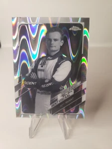 2021 Topps Chrome B&W RAY WAVE Formula 1 BENT VISCAAL ROOKIE FUTURE STARS F1 - Imagen 1 de 2