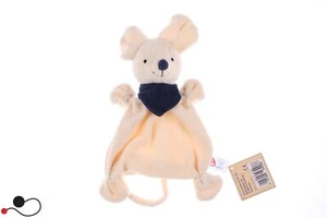 CARILLON DOUDOU FEHN PELUCHE DOUDOU CON SONAGLIO TOPO GRANDE 20 CM - Foto 1 di 2