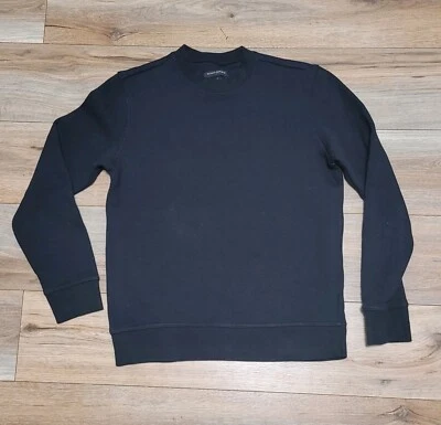 Moletom Banana Republic Feminino Médio Preto Gola Redonda - Elegante e Aconchegante - Imagem 1 de 4