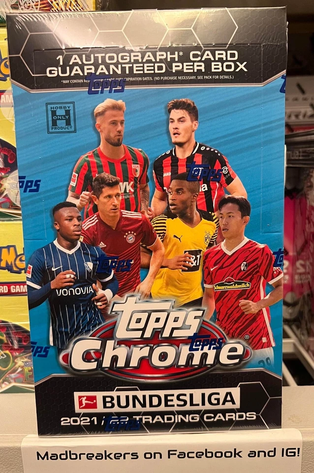 2021 Topps Chrome MLS Soccer HOBBY Factory Sealed Box - Image 1 of 1