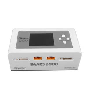 GensAce Imars Dual Channel AC/DC 300W/700W RC Lipo Battery Balance Charger-White - Picture 1 of 8