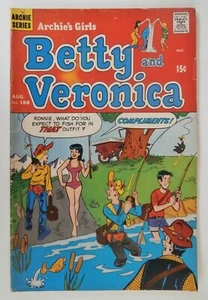 Costume da bagno Betty e Veronica 188 Archie fumetto caldo bastoncini su copertina insinuaendo!! - Foto 1 di 12