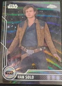 2023 Topps Chrome Star Wars - Han SOLO - Black Wave Refractor 21 - Picture 1 of 1