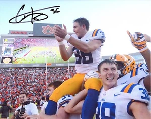Cole Tracy LSU Tigres Juego Patada Ganadora Reimpresa Autografiada Firmada 8x10 Foto# - Imagen 1 de 1