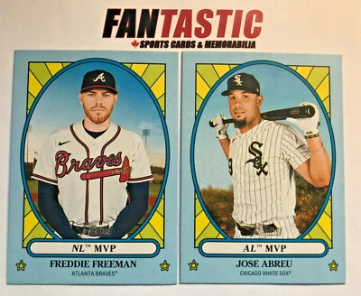 2021 Topps Heritage High Number Award Winners INSERT Card YOU PICK - Image 1 of 2