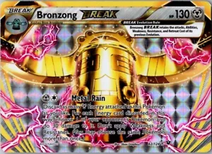 Bronzong BREAK 62/124 Fates Collide Holo Rare MP - Picture 1 of 2